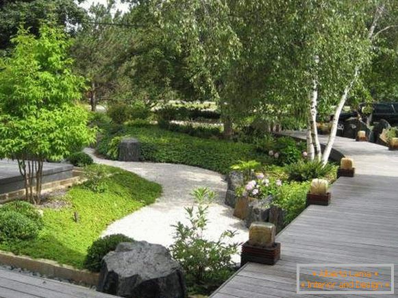 Ландшафтний дизайн саду в китайському стилі