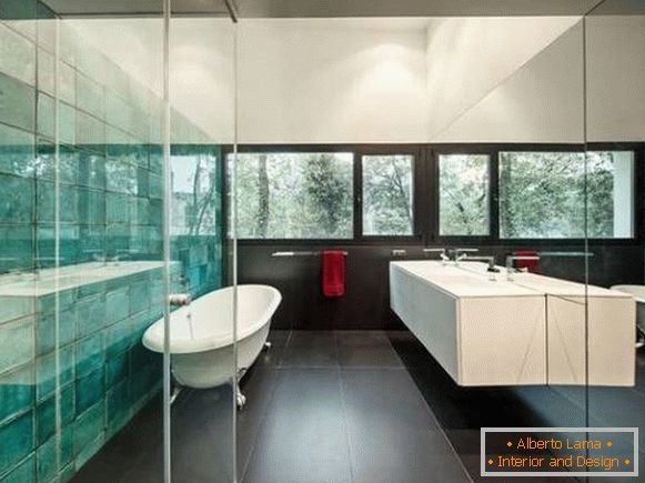 Дизайн плитки у ванній кімнаті