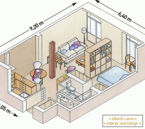 Схема планування квартири