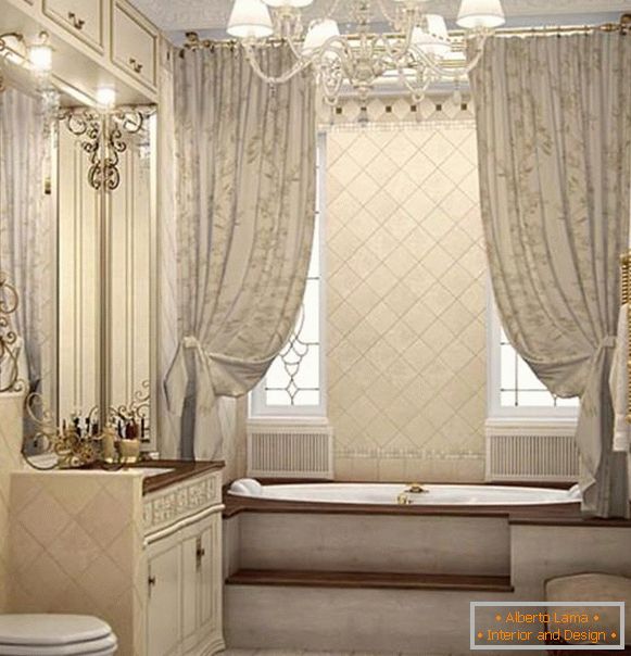 люстра для ванної в класичному стилі