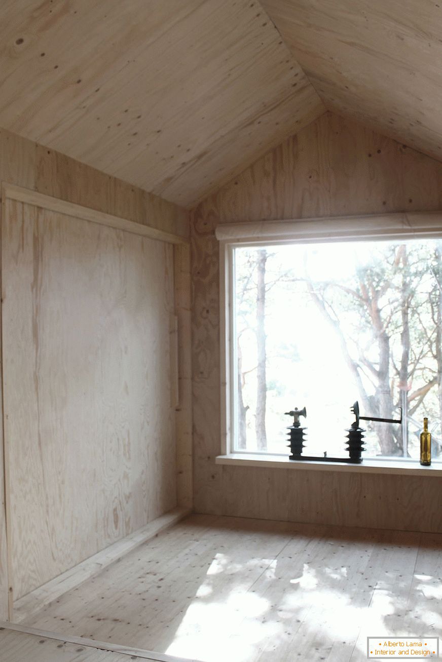 Интерьер мини-дома Каюта Ermitage в Швеции