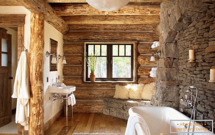 Оздоблення для ванної з дерева