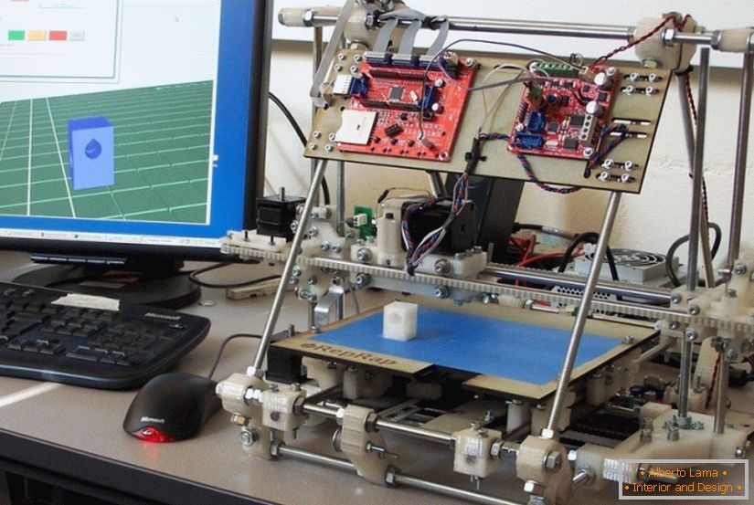 Прототип 3D-принтера для печати пищи