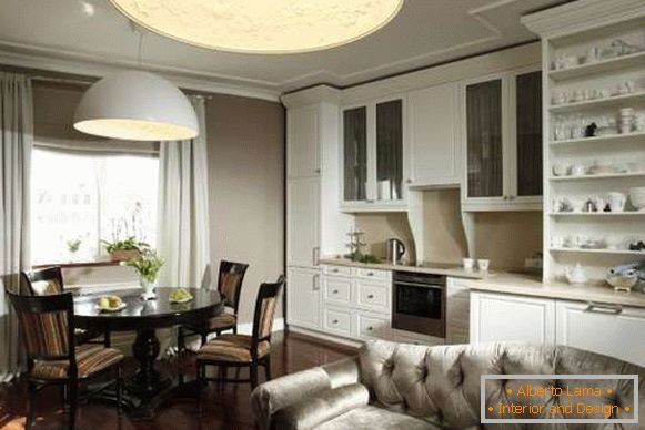 розкладні дивани для гостей в кухню, фото 14