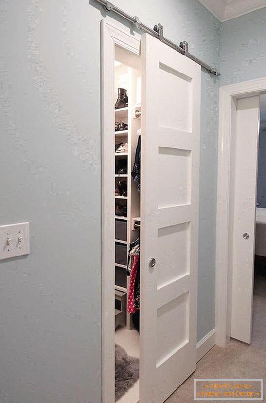 Розсувні двері в гардеробну кімнату, фото 30