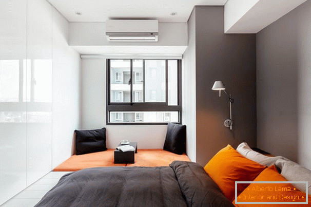 Інтер'єр невеликої квартири для студента на Тайвані