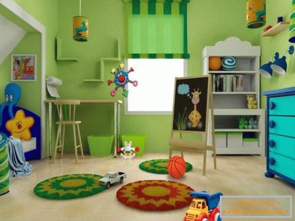 рулонні штори в дитячу кімнату фото, фото 40