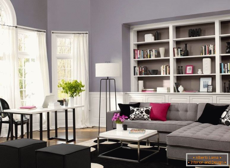 чудовий - білий вбудований в меблі - чудово-сірий, стінний - для сучасної - вітальня та домашній офіс - 1080x792