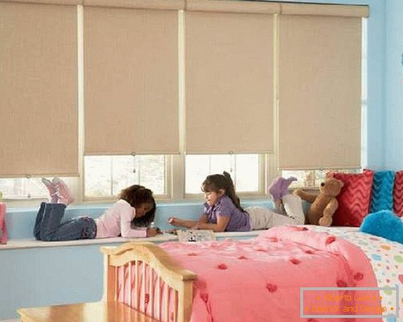 рулонні штори в дитячу кімнату, фото 20