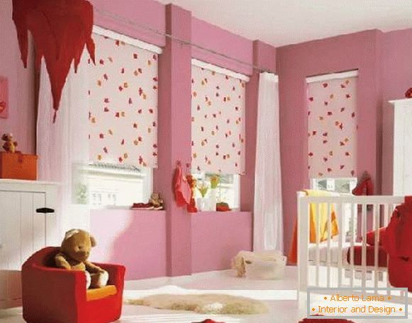 рулонні штори в дитячу кімнату, фото 23