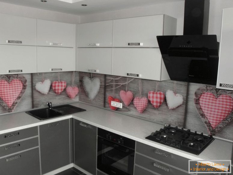 Скинали для кухні: фото ідеї, декор, установка, фотодрук,