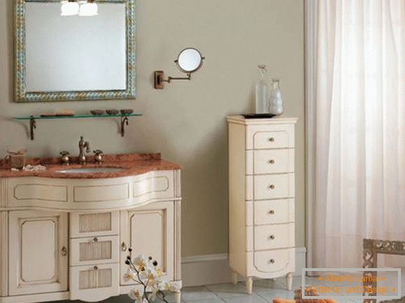 дизайн ванної кімнати в класичному стилі фото, фото 10