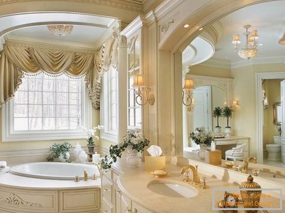 ванна кімната в класичному стилі фото, фото 2