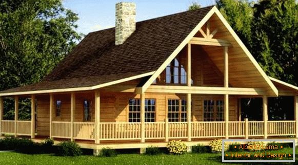 Який дерев'яний будинок краще: сайдинг або брус?
