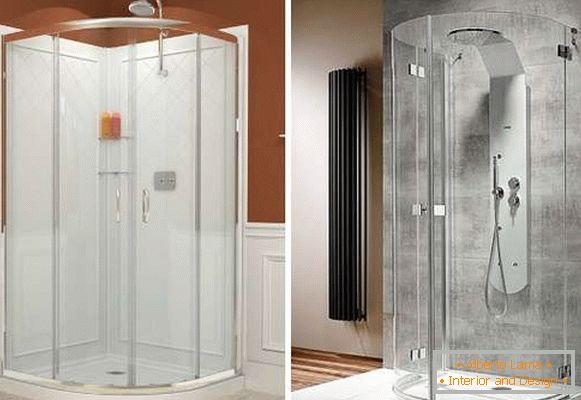 Радісно кутові розсувні двері для душової кабіни