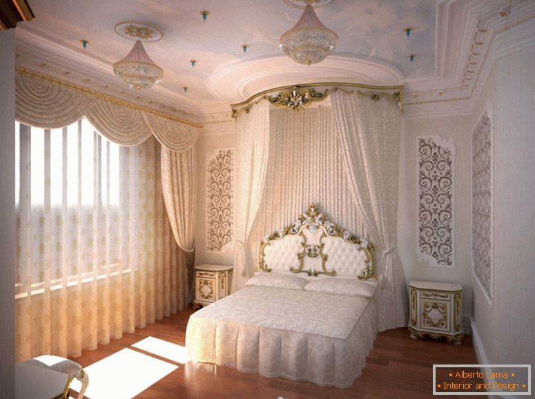 дизайнерське-оформлення-спальні-в-стилі-бароко