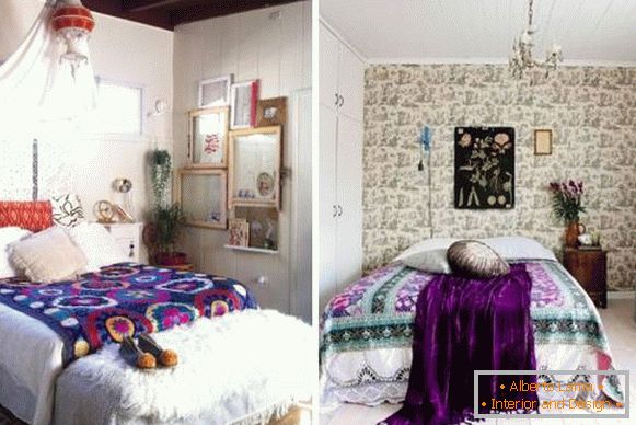 Спальня в стилі бохо - фото кращих ідей