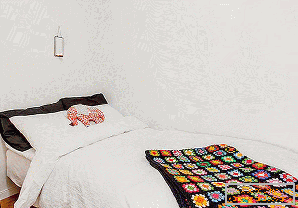 Спальня в скандинавському стилі