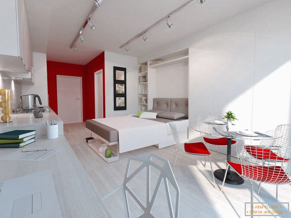 Багатофункціональна меблі в маленькій квартирці
