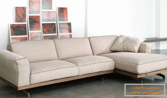 Маленький кутовий диван - фото стильного дивана