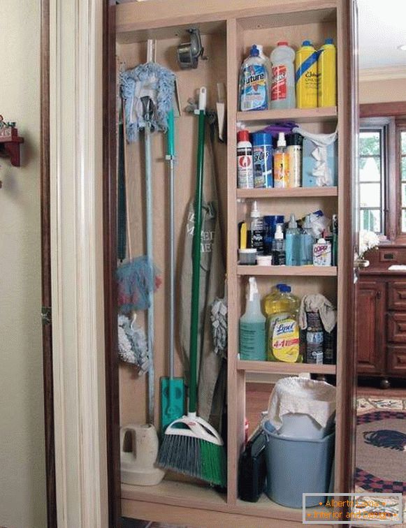 Де зберігати миючі засоби в будинку на кухні