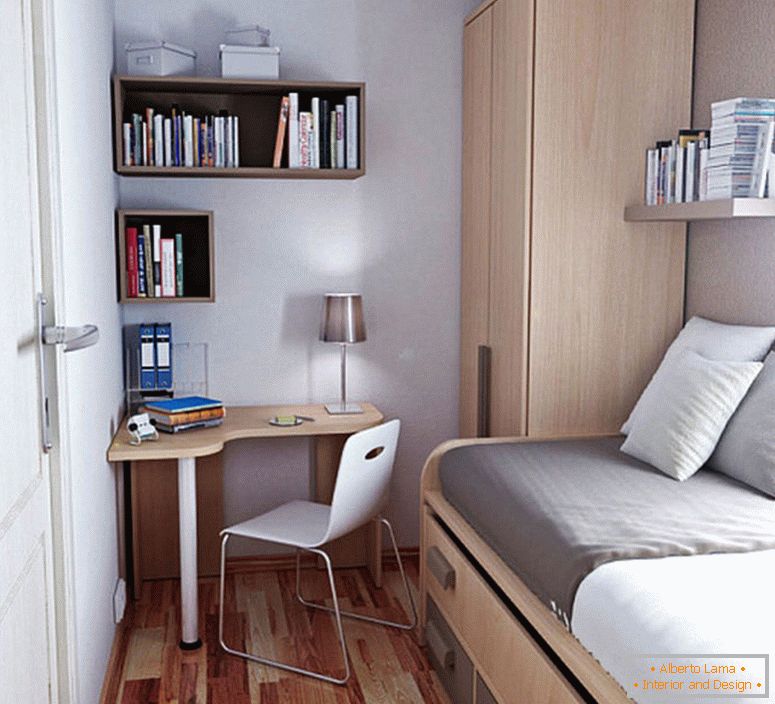 narrow_bedroom_2017-дерев'яний ламінат-підлога та модульний дизайн-кровать-натхнення