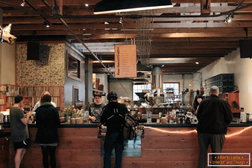 Інтер'єр кафе в Сан-Франциско