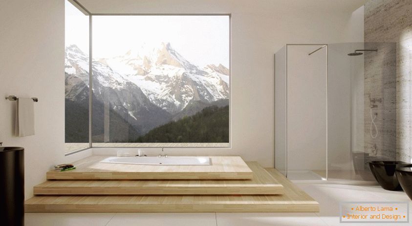 Ванна кімната в стилі мінімалізм
