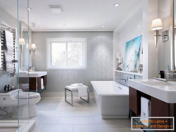 красивий дизайн ванних кімнат в приватних будинках, фото 6
