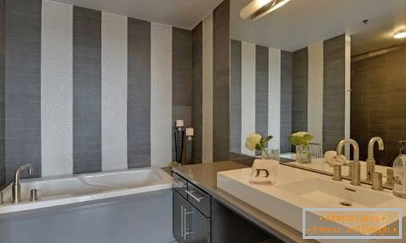 Сучасний дизайн ванної кімнати в стилі лофт - фото в інтер'єрі