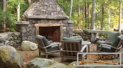 Види вуличних камінів і особливості їх кладки (41 фото)