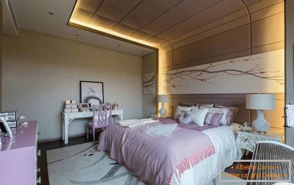 Дизайн спальні в китайському стилі