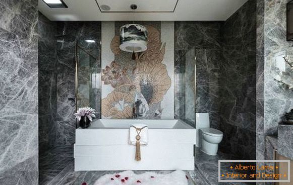 Розкішний дизайн ванної в китайському стилі