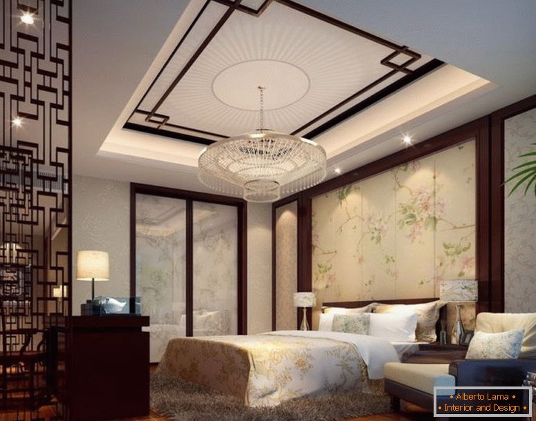 інтер'єр-дизайн-спальня-китайський стиль