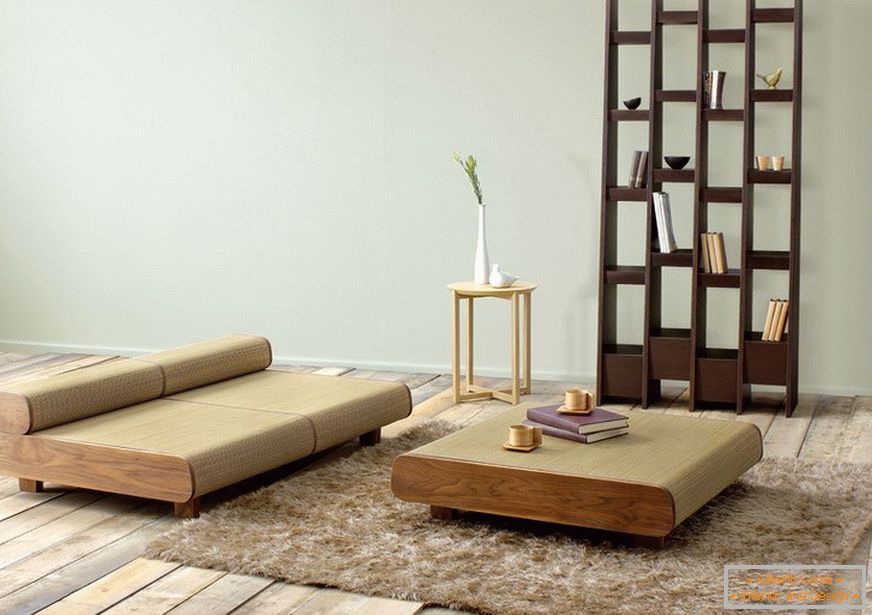 меблі в интерьере в японском стиле