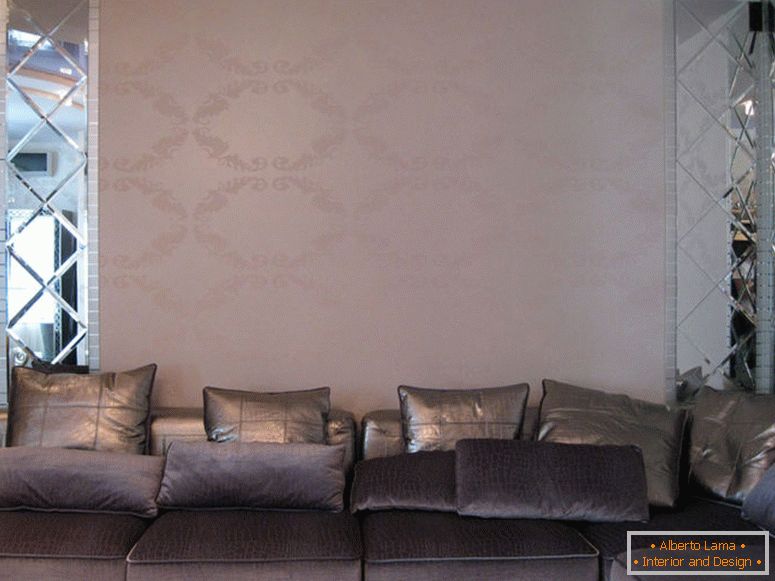 Дзеркальне панно на стіну - 55 фото ідей в інтер'єрі