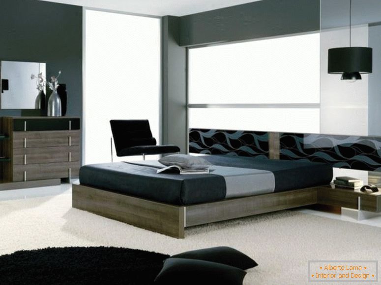 Дзеркало в спальні - фото приклади розміщення в інтер'єрі